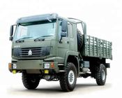 EURO II 8-15 ตัน 4x4 Cargo Truck, รถบรรทุกหนักบรรทุกหนัก HW76 ZZ2167M5227
