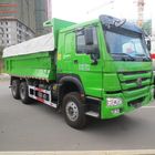 กรีนอัจฉริยะ Residue Mining Dump Truck ยูโร 2 6X4 พร้อม ZF8118 Steering