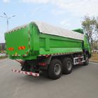 กรีนอัจฉริยะ Residue Mining Dump Truck ยูโร 2 6X4 พร้อม ZF8118 Steering