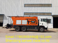 อุปกรณ์ Bitumen Road Equipment 10m3 เครื่องรมค้อนยางมะตอย HRF-100 25000kg