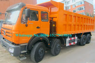 4138K 380HPHeavy Dump Truck รถบรรทุก 8x4 สำหรับ DR CONGO ด้วยกำลังการผลิต 35T