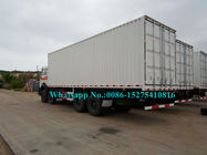 นอร์ทเบนซ์แบรนด์ใหม่ 8x4 4134B 50Ton 340hp 12 ล้อหนักปิด Road Container Cargo Truck สำหรับแอฟริกา
