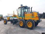 16 Ton Tractor Road Grader เครื่องจักรงานสร้างถนน XCMG GR2003 200HP 16000kg