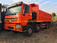 SINOTRUCK HOWO 371/420 แรงม้า 8x4 12 wheeler Heavy Duty Mining Dump / Dumper / รถดั๊มพ์สำหรับขนส่งทรายหินเหมือง