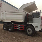HOWO 50T Mining Dump Truck Sinotruck 6 * 4 450hp / Euro 2 Heavy Mining Tipper