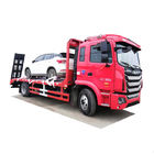 FAW ขับเคลื่อนแพลตฟอร์มยานพาหนะสำหรับการขนส่ง 4 * 2 LHD FAW Flat Truck Euro 3