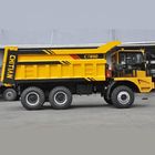 CT890 Off-Road Heavy Duty Dump Truck เพื่อการขุด 50 ตัน Euro 3 / 6X4