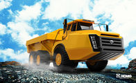รถบรรทุกดิน DAM35U สีเหลืองอย่างเป็นทางการรถบรรทุกดั๊มพ์ XCMG 4 × 2 ดีเซล 32000 กิโลกรัม