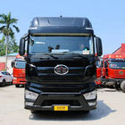 6x4 500hp รถบรรทุกรถพ่วงเทรลเลอร์พร้อมเครื่องยนต์ Xichai CA6DM3-50E5 และยาง 12R22.5