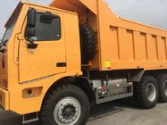Sinotruk HOWO 50T Mining Dump Truck 371HP Euro สองมาตรฐานระบบยกด้านหน้า