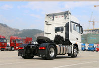 รถบรรทุกเทรลเลอร์รถแทรกเตอร์ดีเซล 35 ตันพร้อมเครื่องยนต์ Xichai CA6DM3 และฐานล้อ 3800 มม