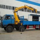 SQ10ZK3Q 10T K Nuckle Boom Truck Crane ที่มี Dongfeng 6 * 2 10T พับแขน