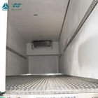 กล่องตู้เย็นตู้คอนเทนเนอร์รถบรรทุกสินค้าหนัก 6x4 ชนิดเชื้อเพลิงดีเซลความเร็วสูงสุด 96 กม. / ชม