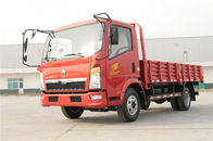 Sinotruk 4X2 Light Cargo Truck / Flat Bed Truck Euro 2 พร้อม ZZ1047E2815B180