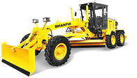 Shantui Mini Tractor Grader เครื่องจักรสำหรับงานก่อสร้างถนน 12 ตัน 140HP เกียร์ปั๊มไฮดรอลิก 140HP SG14