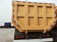 Heavy Duty Sinotruk Dump Truck พร้อมเครื่องยนต์และพวงมาลัย ZF8118 ZZ3317N3867W