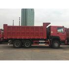 ZZ3257N3847A 6x4 Sinotruk Dump Truck พร้อมเพลาหน้า 9 ตัน