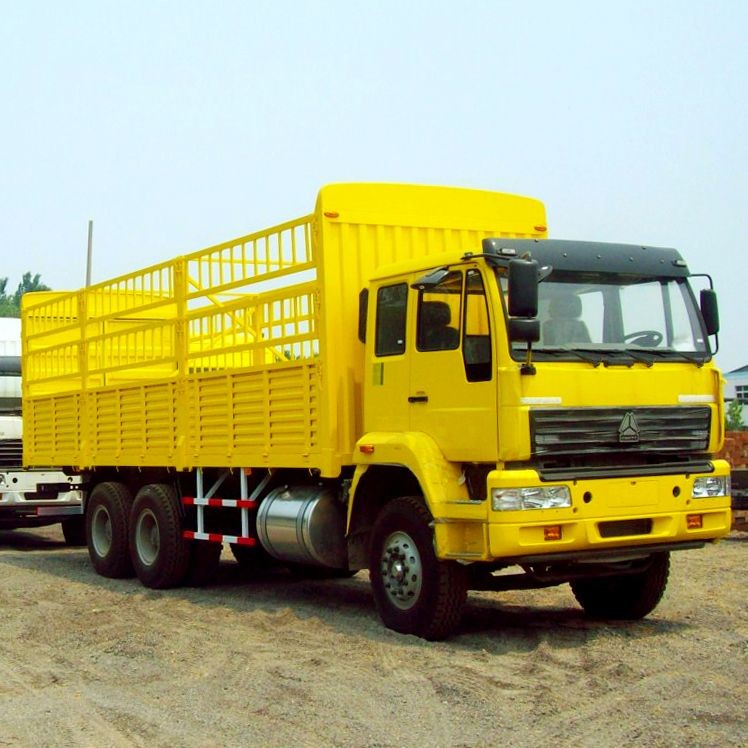 รถบรรทุกสินค้าบรรทุกหนัก 20 ตันสีเหลืองยูโร 2 ขับ 6x4 พร้อม U Profile ZZ1257N4641A