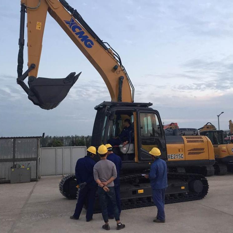 เครื่องขุดดินขนาดใหญ่ 0.8-1m3, XE215C Excavators ก่อสร้างการก่อสร้าง