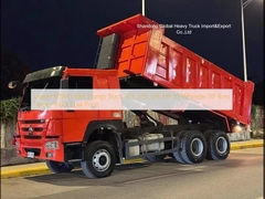 รถกระบะถังขยะมือสอง-HOWO 6X4 371, 375 336 HP 10-Wheeler 30 ตัน รถกระบะถังขยะราคาถูก
