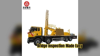 ยานพาหนะตรวจสอบสะพาน HOWO ใต้การเข้าถึงสะพาน