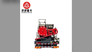 Shacman 8x6 Oilfield Mortar Tank กำลังรถบรรทุก