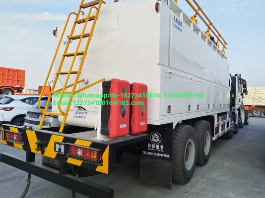 หลายฟังก์ชัน 15T 20T BCRH-20 ANFO ผสมผสานในสถานที่ รถบรรทุกหลากหลาย เครื่องระเบิดเคลื่อนไหว