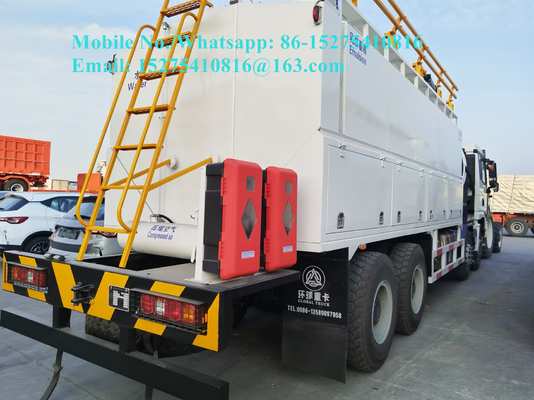 ประหยัดสูง ประหยัดดี จีน TREAD 15/20/25T BCRH-20 ANFO ผสมผสานในสถานที่ ขนของจํานวนมาก ANFO รถยนต์ระเบิด