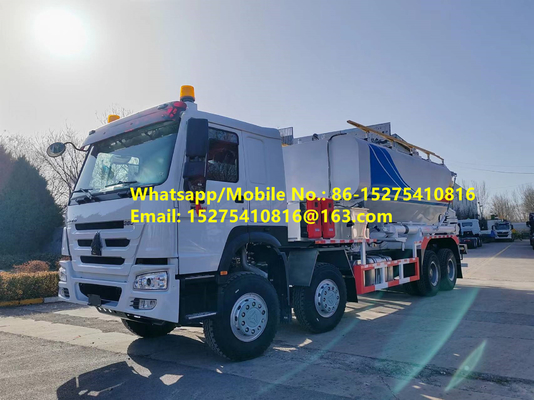 สินค้าตามต้องการ คุณภาพดี HOWO 15/20/25T BCLH-15 ระเบิดแอมโมเนียมกลมกลมบนสถานที่ ANFO รถบรรทุกเอมูลชั่น ระเบิดเคลื่อนที่ หน่วยผลิต มองโกลิน уул уурхайн тэсэлгээний MEMU MMU BCLH/BCZH/BCRH