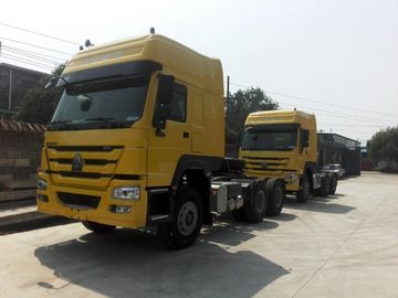 หนัก Sinotruk HOWO Beiben 6X4 10 ล้อ ใช้ใหม่ Prime Mover กลากหัวรถบรรทุก