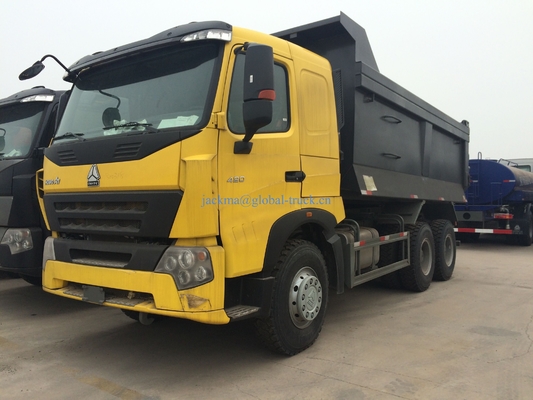 Sinotruk HOWO Nx Tx รถขนของมือสองผู้ผลิตใหม่ Weichai 10 ล้อ 6X4