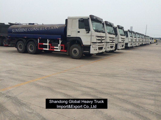 Sinotruk HOWO 4X2 6X4 6 ล้อ 10 ล้อ 5000 ลิตร 10000 ลิตร 20000 ลิตร กระจายน้ํา