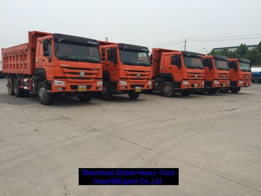 รถบรรทุกสินค้าขนาดหนัก 6x4 ไดเซล ขนาด 40T ความจุภาระ ระบบเบรก ABS