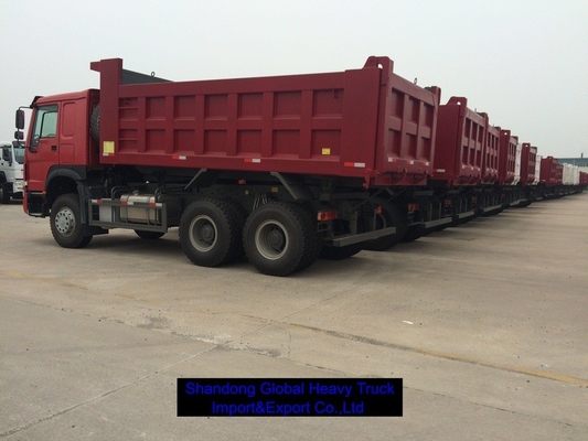 SINOTRUK HOWO 6x4 รถขนของมือสอง 10 ล้อ