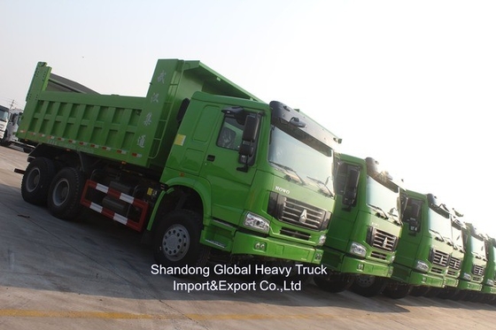 รถขนของหนักใหม่ 6*4 375HP Sinotruk HOWO รถขนของขนของ