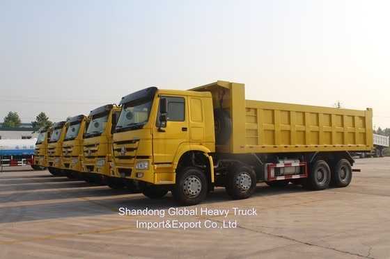 รถขนของหนักใหม่ 6*4 375HP Sinotruk HOWO รถขนของขนของ