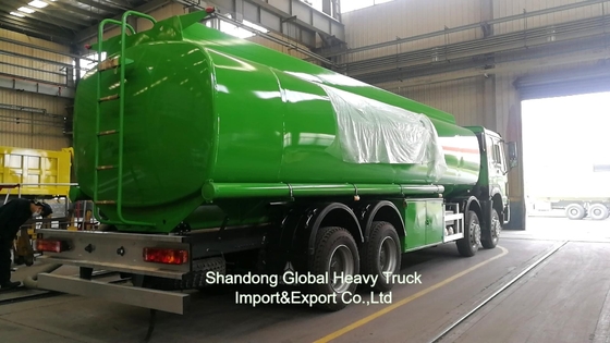 Sinotruk HOWO 8*4 รถบรรทุกถังน้ํามัน 12 ล้อ รถบรรทุกน้ํามัน 30000L รถบรรทุกกระจาย