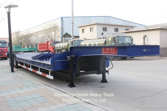 จีนผลิตใหม่ 3 แอ็กซ์ 20FT 40FT คอนเทนเนอร์ trailer คันตู้ flatbed