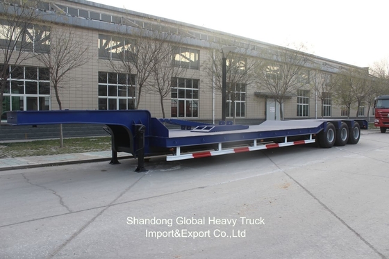 จีนผลิตใหม่ 3 แอ็กซ์ 20FT 40FT คอนเทนเนอร์ trailer คันตู้ flatbed