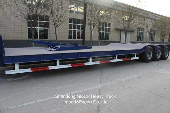 ชาซี 60 ตัน 3 แอ็กซ์ 2 แอ็กซ์Lowboy Lowbed Lowbed Semi-trailers