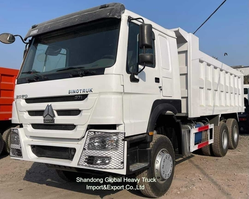 มือซ้ายขวาขับ Sinotruck 15 25 35 ตัน HOWO 371HP 375HP 400HP 6X4 8X4 ใช้