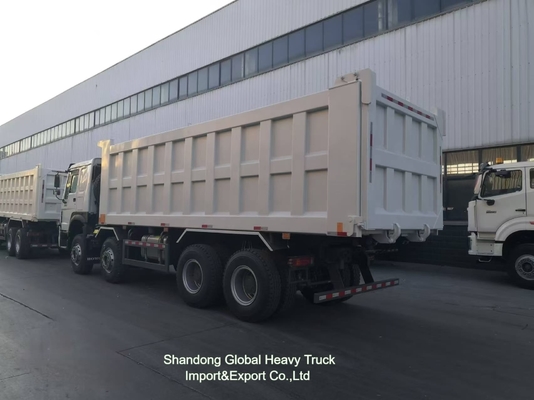 Sinotruk HOWO 371HP-380HP 25t-100t เครื่องขนส่งหนัก ใช้รถบรรทุกส่งไฟฟ้า 12 ล้อ