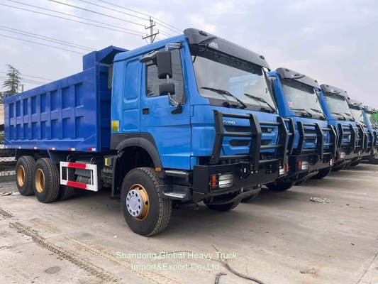 รถบรรทุกหนักมือใหม่ HOWO 371HP 400HP 6X4 8X4 รถบรรทุกขนส่ง