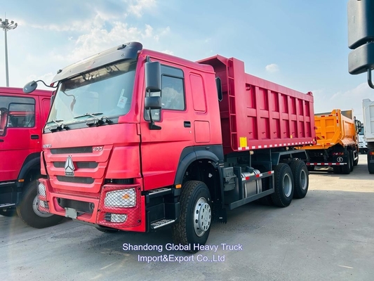 โฮว ทริเปอร์ รถบรรทุกสินค้า 6X4 2024 รถบรรทุกขยะ 10 ล้อ รถบรรทุก 40t