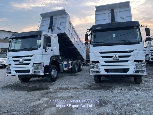 โฮว ทริเปอร์ รถบรรทุกสินค้า 6X4 2024 รถบรรทุกขยะ 10 ล้อ รถบรรทุก 40t