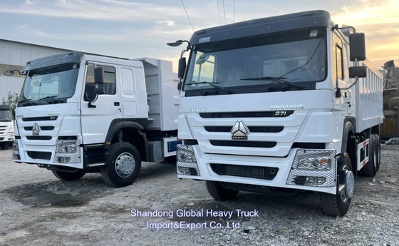 โฮว ทริเปอร์ รถบรรทุกสินค้า 6X4 2024 รถบรรทุกขยะ 10 ล้อ รถบรรทุก 40t
