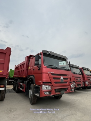 โฮว ทริเปอร์ รถบรรทุกสินค้า 6X4 2024 รถบรรทุกขยะ 10 ล้อ รถบรรทุก 40t