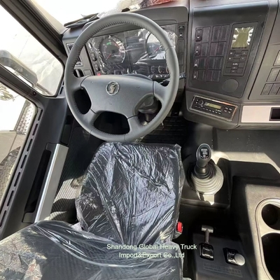 Shacman รถขนของถัง หัวตรา รถขนของถังมือสอง Shacman F3000 X3000 6X4 371HP