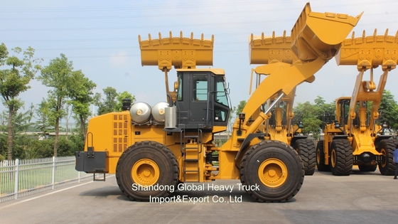 ใช้ใหม่ OEM สร้างรถยนต์แทรกเตอร์ ไฮดรอลิกภาระหนัก 4 Wd มินิล้อหน้า Loader