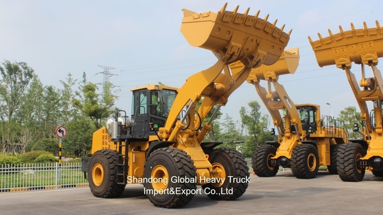 ใช้ใหม่ OEM สร้างรถยนต์แทรกเตอร์ ไฮดรอลิกภาระหนัก 4 Wd มินิล้อหน้า Loader